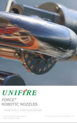 Unifire Force Robotic Nozzle Catalog Cover