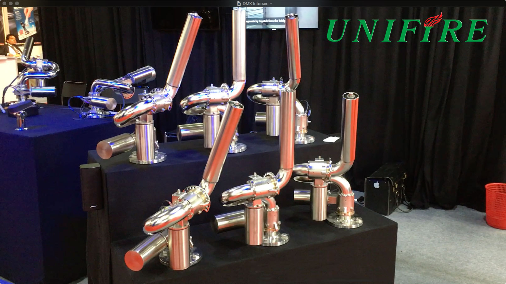Unifire Exhibits State of the Art Robotic Nozzles at Intersec 2016