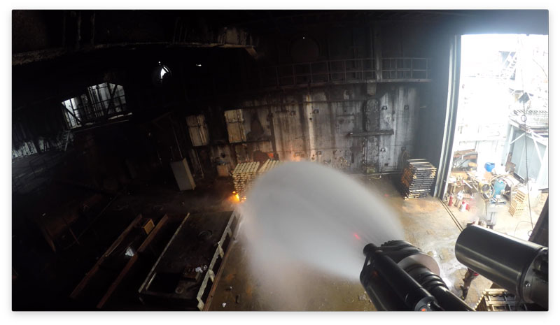 Swedish Fully Automatic Fire Extinguishing System Successfully Tested